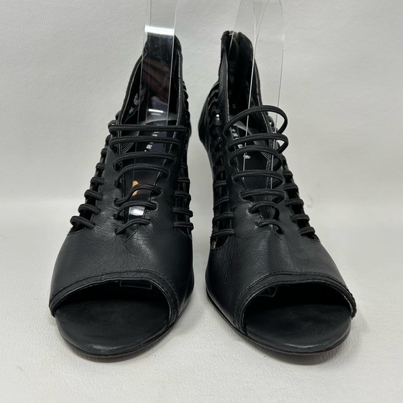 Trouve Janey Cut Out Leather Wedges, Women’s Size 8.5M - Picture 6 of 11